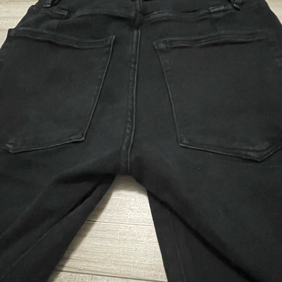 Like New Good American “Good Waist” Button Fly High Waisted Jeans - Size 0/25 - Picture 7 of 16